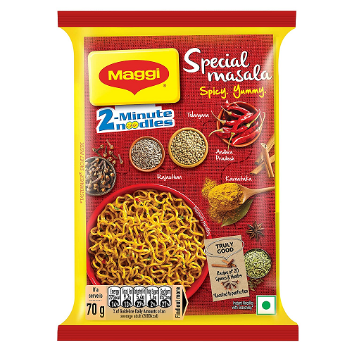 Maggi 2-Minute Noodles Special Masala (70g) - Sale Item [ BBD: 29 February 2024]