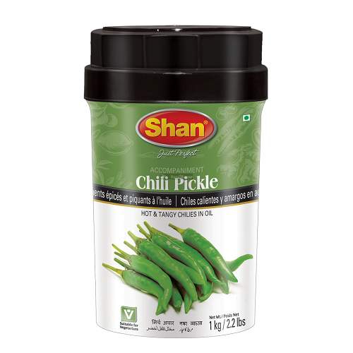 Shan Green Chilli Pickle (1kg)