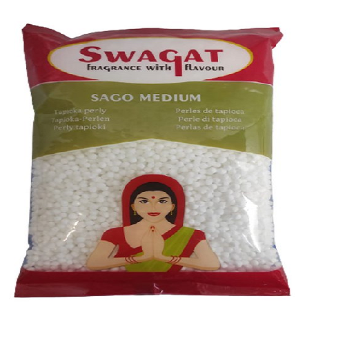 Swagat Indické Sago perly, Sabudana Střední (500g)