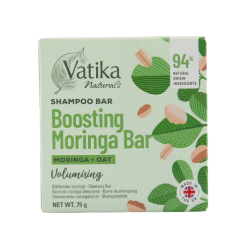 Dabur Vatika Volumising Boosting Moringa Shampoo Bar (75g)