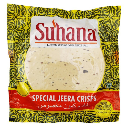 Suhana Special Jeera Crisps Papad (200g)